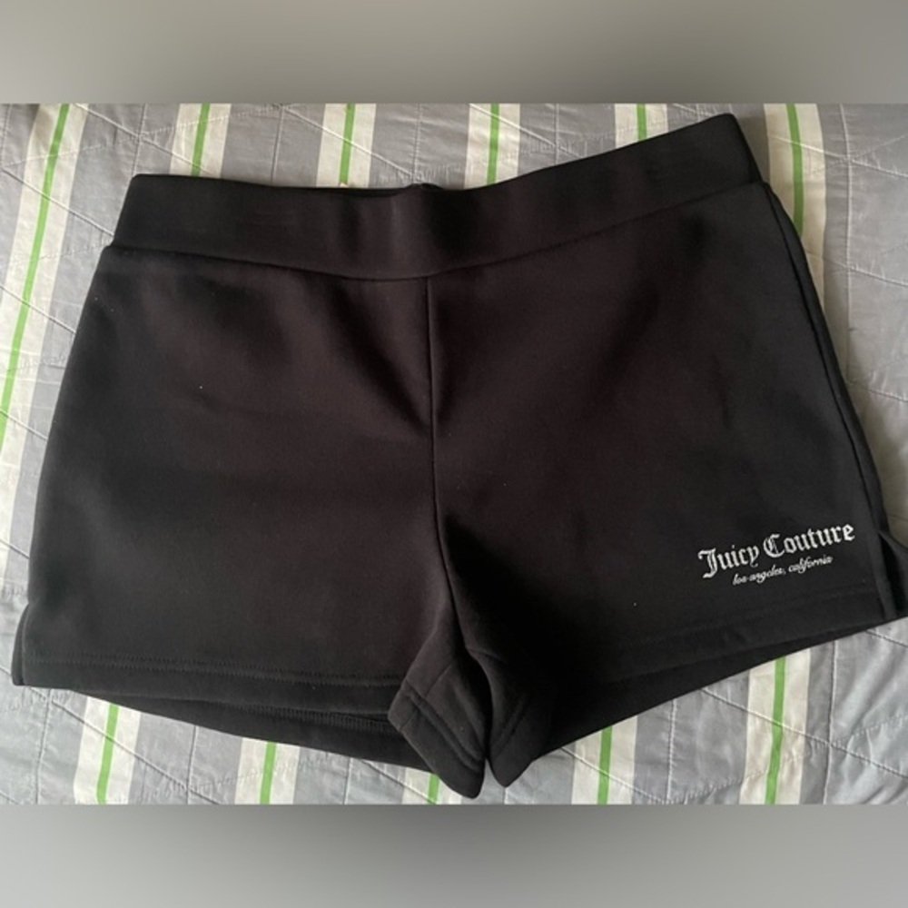 Juicy Couture Short,Juicy Couture Black Athletic Shorts